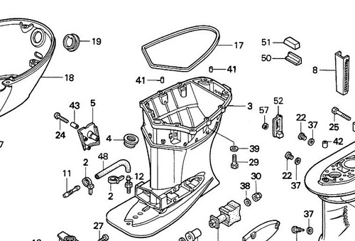 Product picture Yamaha F25C manual de servicio