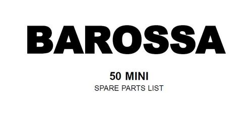 Product picture Barossa 50 MINI Parts Catalog