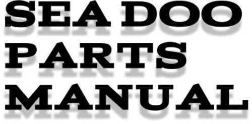 Product picture  Seadoo 1999 gtx ltd parts catalog